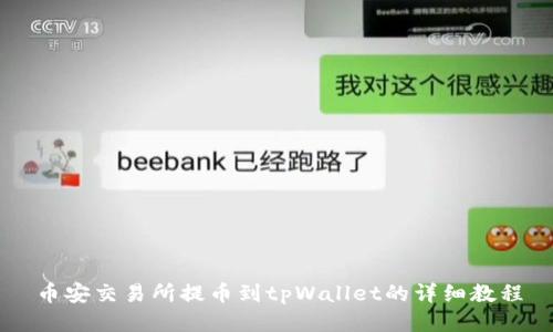 币安交易所提币到tpWallet的详细教程