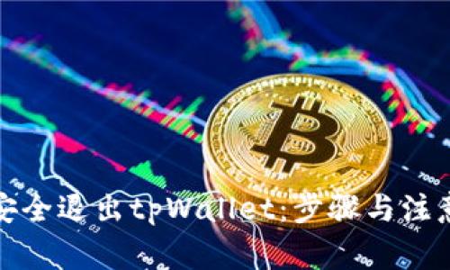 如何安全退出tpWallet:步骤与注意事项