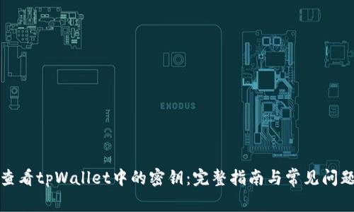 如何查看tpWallet中的密钥:完整指南与常见问题解答